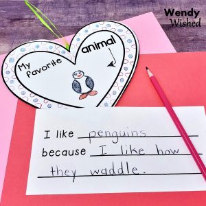 photo of my favorite animal craft and opinion writing