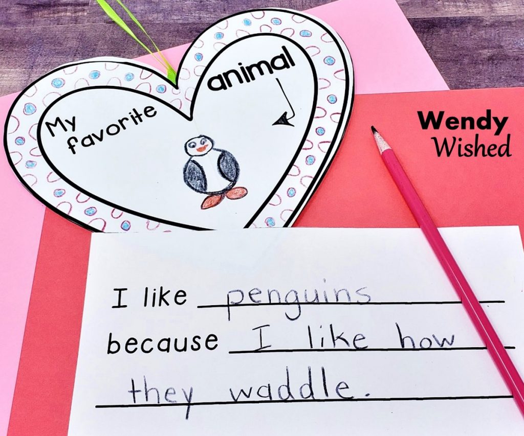 Opinion Writing used as Valentine's Day Activities