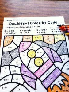 1st grade math worksheet