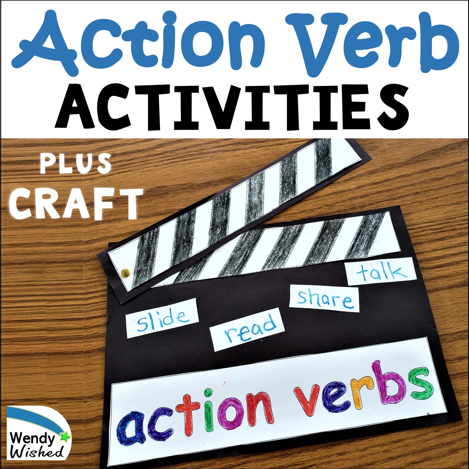 Action Verb ELA craft
